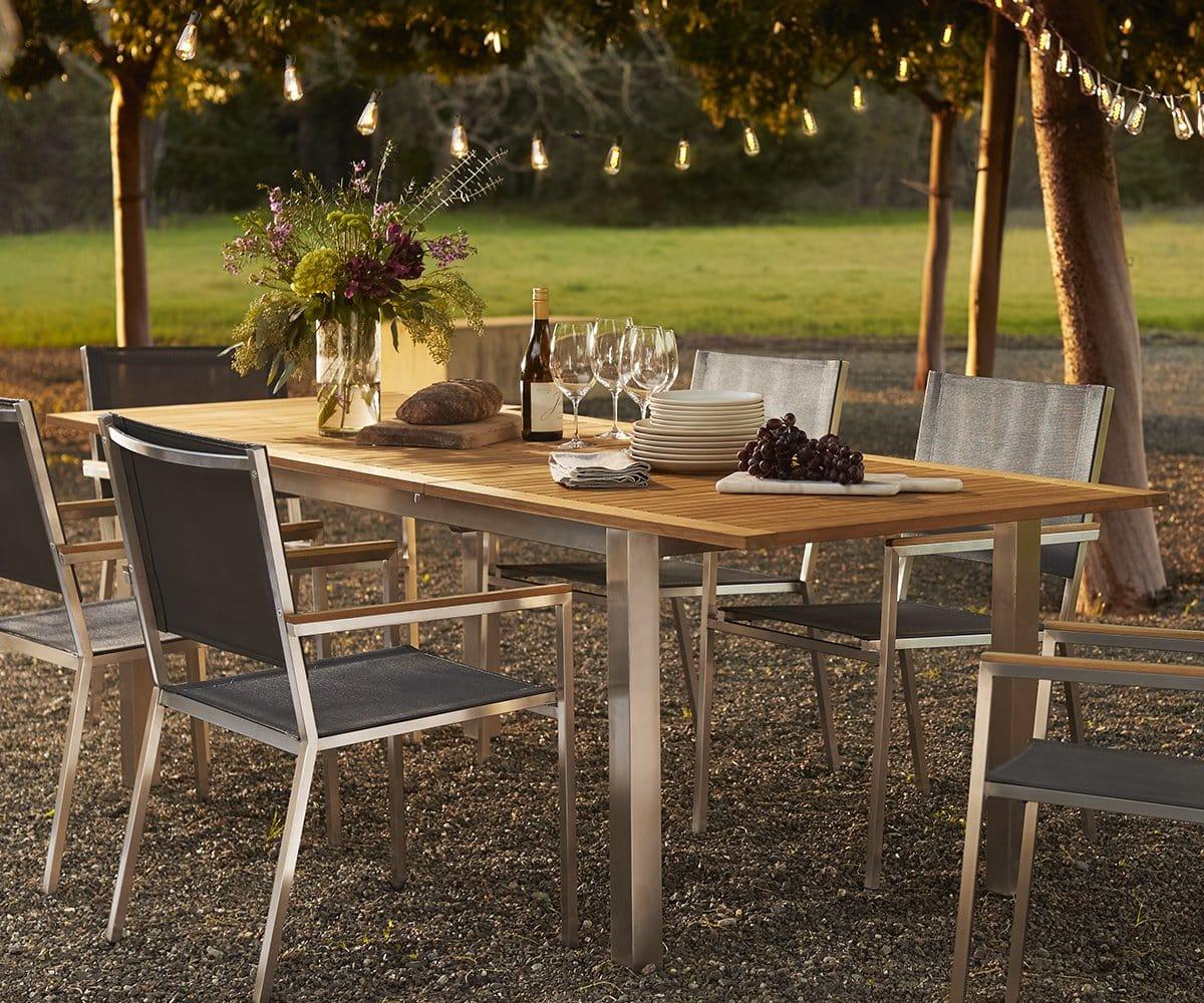 Farino Outdoor Extension Dining Table - Image 4