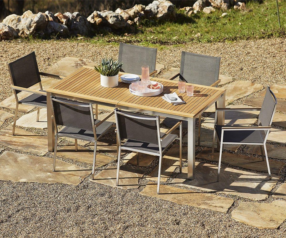 Farino Outdoor Extension Dining Table - Image 5