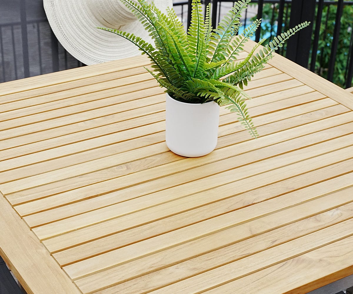 Farino Outdoor Square Dining Table - Image 3
