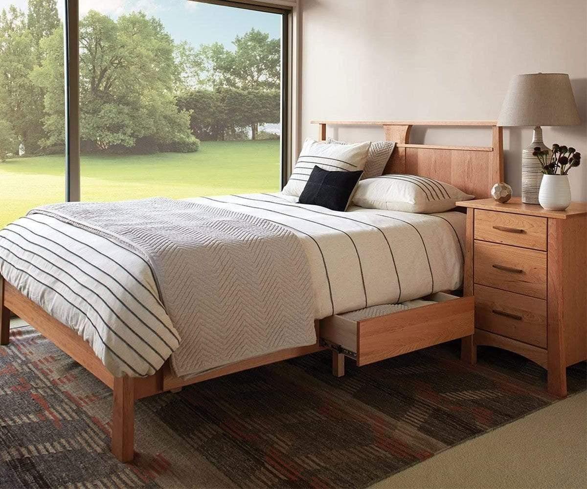 Wood Castle Reflections 3 Drawer Nightstand - Image 5