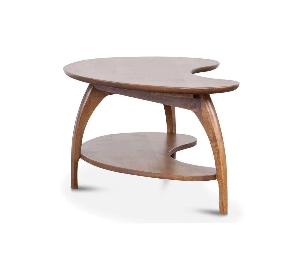 Wood Castle Tibro Coffee Table With Shelf - Image 6