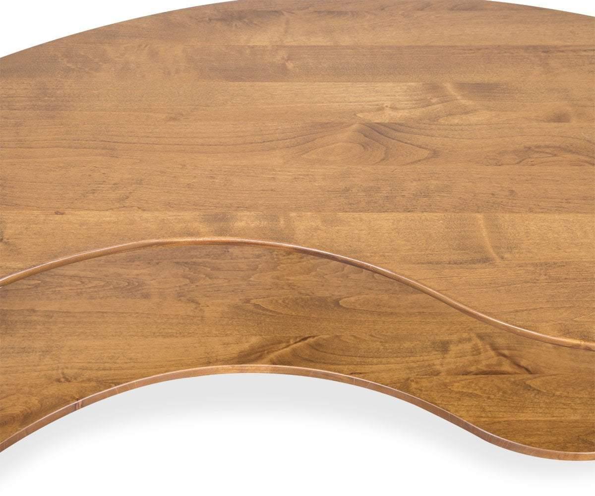 Wood Castle Tibro Coffee Table With Shelf - Image 9